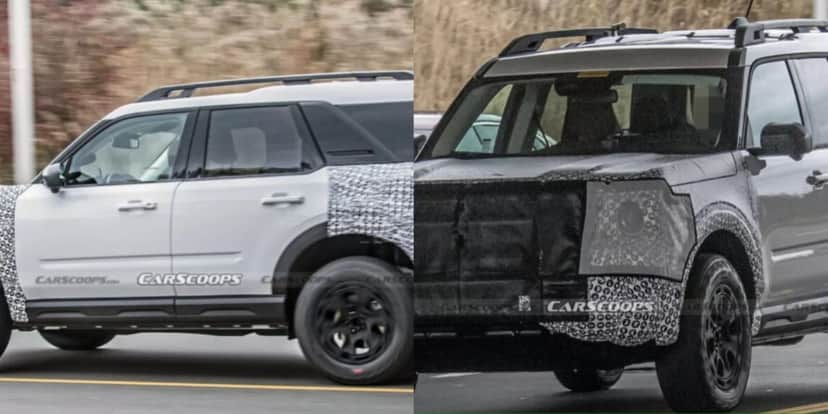 Novo Ford Bronco Sport - Foto: Carscoops Novo Ford Bronco Sport - Foto: Carscoops