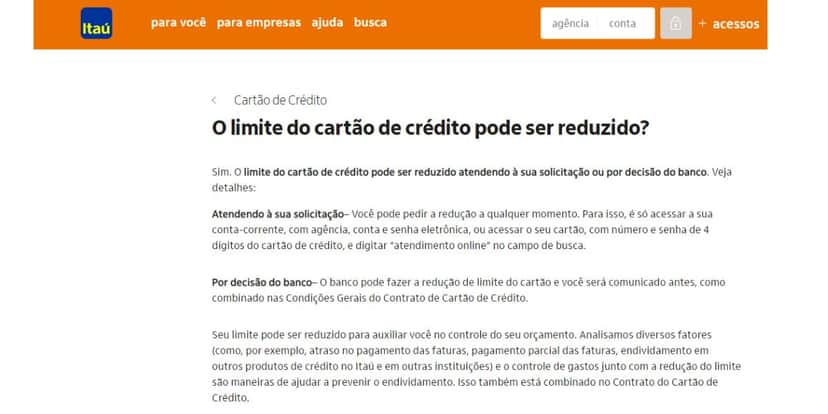 Comunicado do Itaú detalhando todo o processo (Reprodução: Internet) Comunicado do Itaú detalhando todo o processo (Reprodução: Internet)