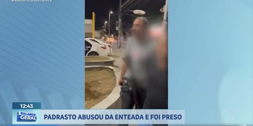 Padrasto é preso por estuprar enteada após a mãe da vítima ter sofrido AVC - Foto: Record Padrasto é preso por estuprar enteada após a mãe da vítima ter sofrido AVC - Foto: Record