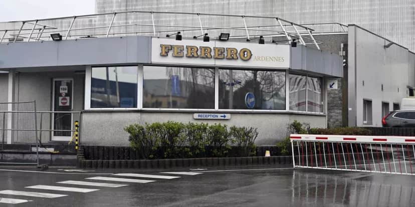 Ferrero, da Bélgica, teve as produções de suas fábricas paralisadas (Reprodução: Internet) Ferrero, da Bélgica, teve as produções de suas fábricas paralisadas (Reprodução: Internet)