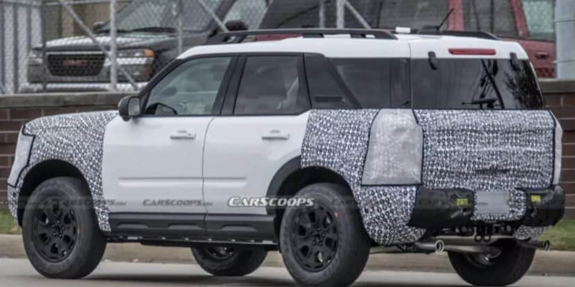 Novo Ford Bronco Sport - Foto: Carscoops Novo Ford Bronco Sport - Foto: Carscoops