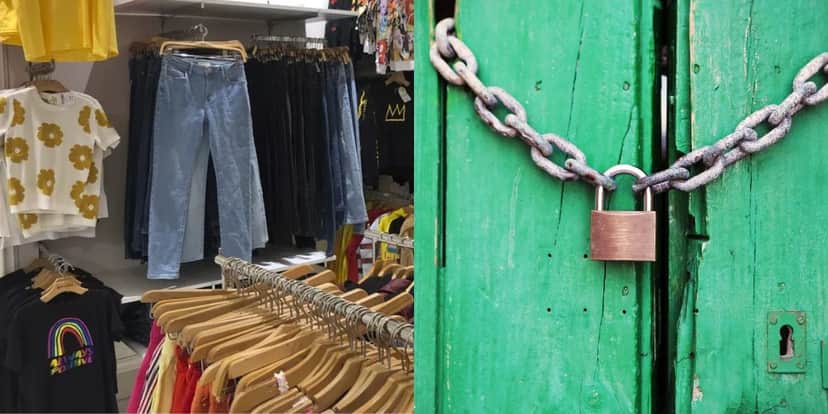 Marca de roupas fechou lojas no Brasil (Reprodução: Montagem TV Foco) Marca de roupas fechou lojas no Brasil (Reprodução: Montagem TV Foco)