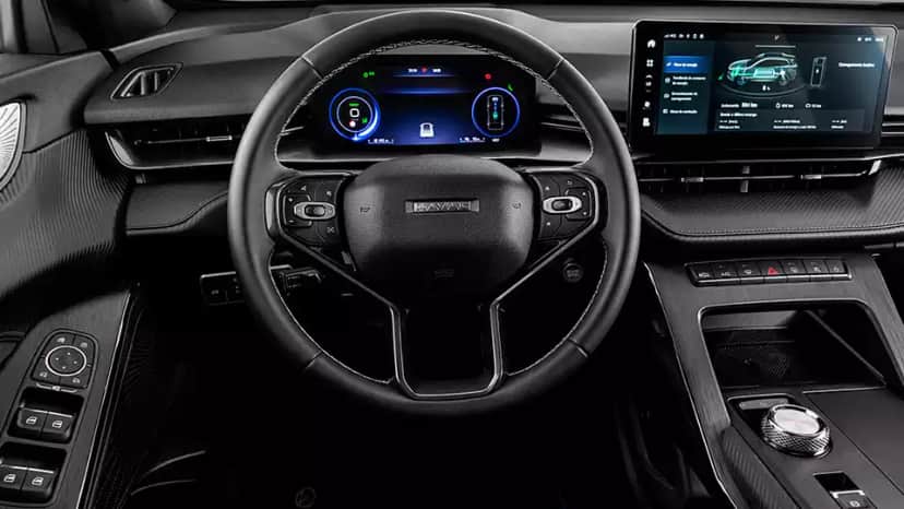 Haval H6 Interno (Reprodução/Internet) Haval H6 Interno (Reprodução/Internet)