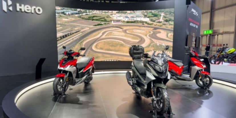 Exemplo da Hero Xoom 160 (Foto: Courtesy EICMA) Exemplo da Hero Xoom 160 (Foto: Courtesy EICMA)