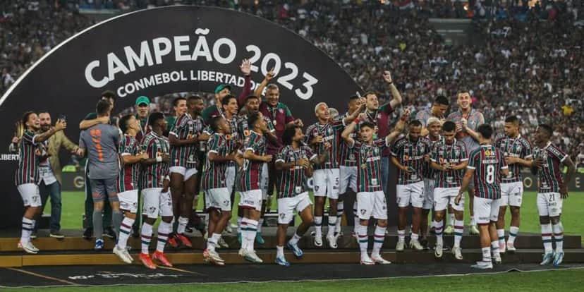 Fluminense campeão da Taça Libertadores da América de 2023 - (Foto: Internet) Fluminense campeão da Taça Libertadores da América de 2023 - (Foto: Internet)