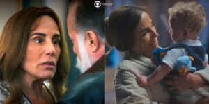 Irene, Antônio e Danielzinho em Terra e Paixão (Foto: Reprodução / Globo / Montagem TV Foco) Irene, Antônio e Danielzinho em Terra e Paixão (Foto: Reprodução / Globo / Montagem TV Foco)
