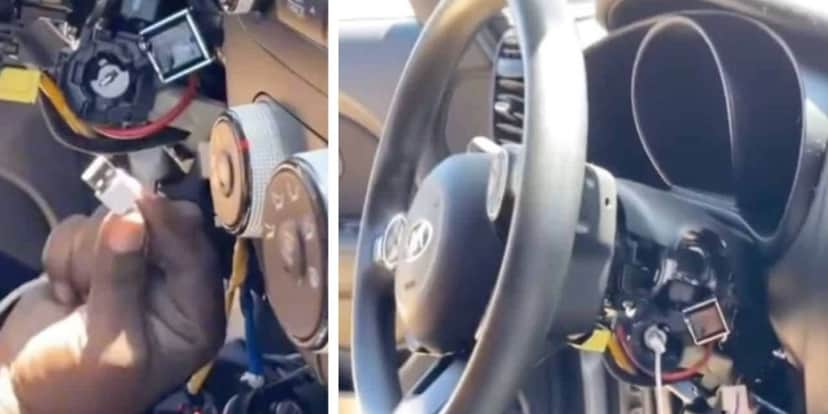 O desafio que viralizou o Tik Tok sobre furtar com um cabo USB (Reprodução: Internet) O desafio que viralizou o Tik Tok sobre furtar com um cabo USB (Reprodução: Internet)