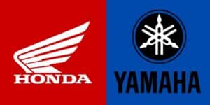 Logos da Honda e Yamaha (Foto: Reprodução / Internet) Logos da Honda e Yamaha (Foto: Reprodução / Internet)