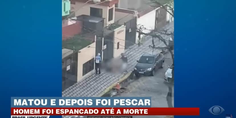 Homem espanca rapaz até a morte no litoral de São Paulo e depois sai para pescar - Foto: Reprodução/Internet Homem espanca rapaz até a morte no litoral de São Paulo e depois sai para pescar - Foto: Reprodução/Internet