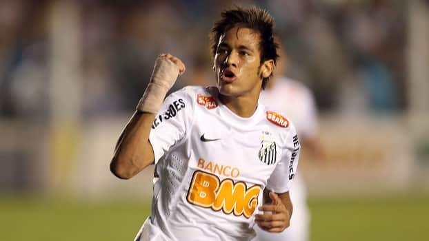 Neymar era da base do Santos (Foto: Divulgação) Neymar era da base do Santos (Foto: Divulgação)
