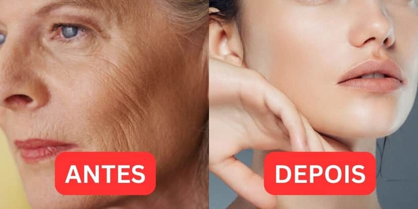 Antes e depois rugas (Reprodução/Internet) Antes e depois rugas (Reprodução/Internet)