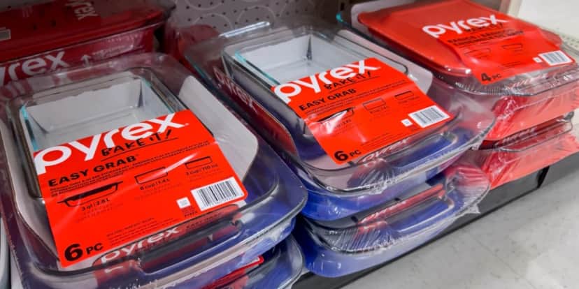 Produtos da Pyrex - Foto: Reprodução/Internet Produtos da Pyrex - Foto: Reprodução/Internet