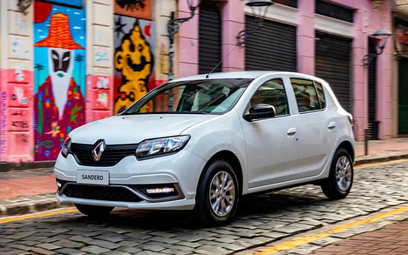 Renault Sandero sai de linha oficialmente em 2023 (Foto: Divulgação) Renault Sandero sai de linha oficialmente em 2023 (Foto: Divulgação)