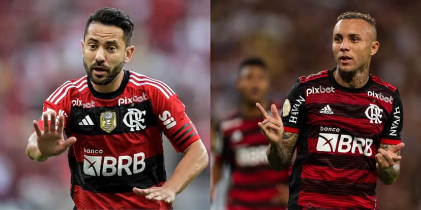 Everton Ribeiro e Cebolinha são alvo do São Paulo - (Foto: Reprodução / Internet) Everton Ribeiro e Cebolinha são alvo do São Paulo - (Foto: Reprodução / Internet)