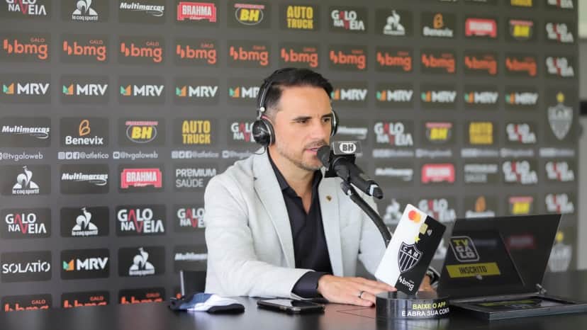 Rodrigo Caetano, diretor de esportes do Atlético-MG (Foto: Divulgação) Rodrigo Caetano, diretor de esportes do Atlético-MG (Foto: Divulgação)