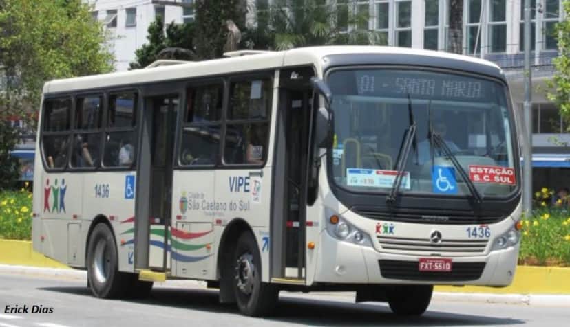 São Caetano do Sul libera ônibus de graça para a população da cidade de São Paulo (Foto: Divulgação) São Caetano do Sul libera ônibus de graça para a população da cidade de São Paulo (Foto: Divulgação)