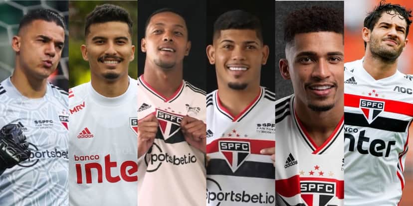 Felipe Alves, Walce, David, Erison, Marcos Paulo e Alexandre Pato sairão do São Paulo - (Foto: Reprodução / Internet Felipe Alves, Walce, David, Erison, Marcos Paulo e Alexandre Pato sairão do São Paulo - (Foto: Reprodução / Internet