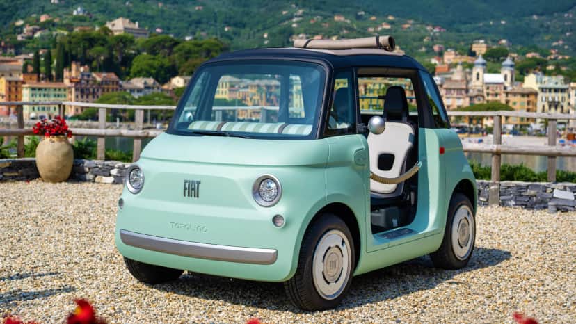 Fiat Topolino vai ser novamente vendido (Foto: Divulgação) Fiat Topolino vai ser novamente vendido (Foto: Divulgação)