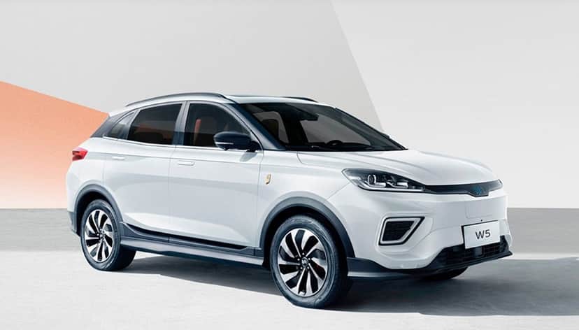 Carro da WM Mortors, que entrou com pedido de falência na China (Foto: Divulgação) Carro da WM Mortors, que entrou com pedido de falência na China (Foto: Divulgação)