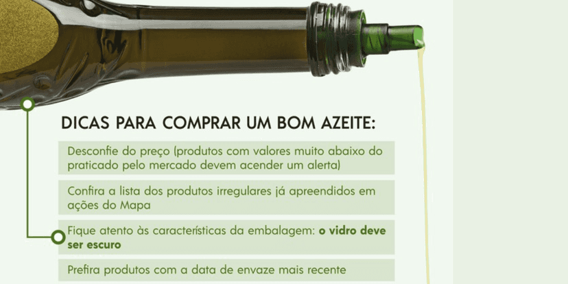 Dicas de como comprar um bom azeite (Reprodução/Internet) Dicas de como comprar um bom azeite (Reprodução/Internet)