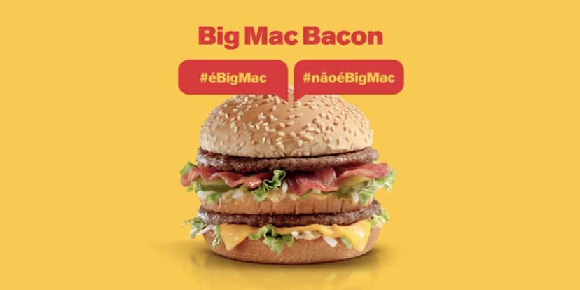 Big Mac Bacon (Reprodução/Internet) Big Mac Bacon (Reprodução/Internet)