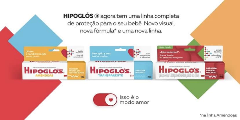 Propaganda da Hipoglós (Reprodução/Internet) Propaganda da Hipoglós (Reprodução/Internet)