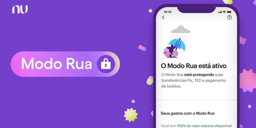 Modo Rua da Nubank (Reprodução/Internet)