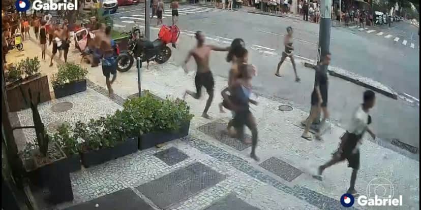 Assaltos no Rio de Janeiro (Foto: Reprodução / Bom Dia Brasil da Globo) Assaltos no Rio de Janeiro (Foto: Reprodução / Bom Dia Brasil da Globo)