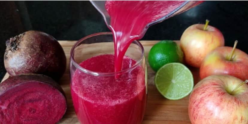 Suco de beterraba - Foto: Reprodução Suco de beterraba - Foto: Reprodução