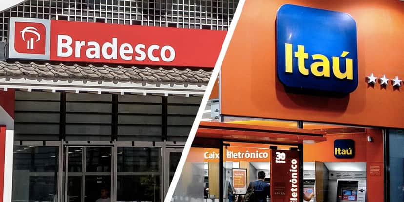 Bradesco e Itaú (Fotos: Reproduções / Internet) Bradesco e Itaú (Fotos: Reproduções / Internet)