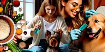 Prepare essa mistura mágica com apenas 4 ingredientes e se livre das pulgas em cachorros (Foto Reprodução/Montagem/Tv Foco) Prepare essa mistura mágica com apenas 4 ingredientes e se livre das pulgas em cachorros (Foto Reprodução/Montagem/Tv Foco)