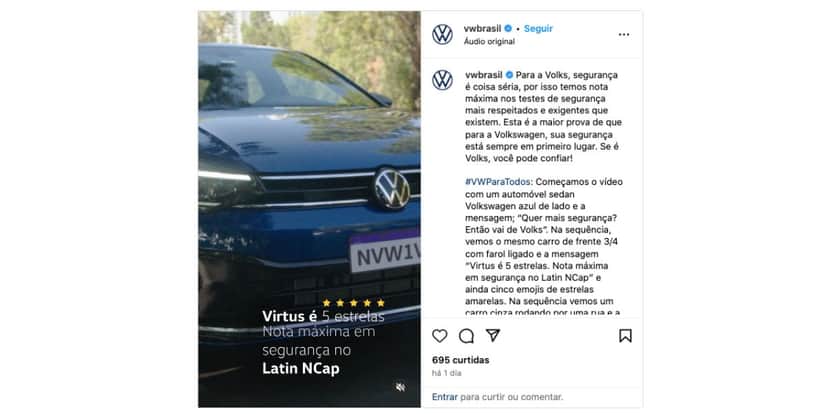 Virtus (Foto: Reprodução / Instagram) Virtus (Foto: Reprodução / Instagram)
