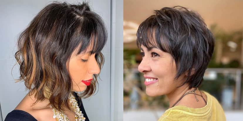 Corte com franja assimétrica (Foto: Reprodução - Dicas de Mulher) Corte com franja assimétrica (Foto: Reprodução - Dicas de Mulher)