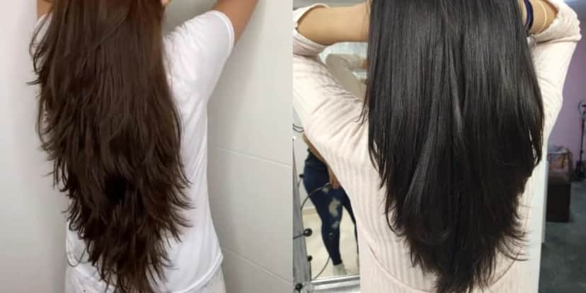 Cabelo em V (Foto: Reprodução/ Internet) Cabelo em V (Foto: Reprodução/ Internet)