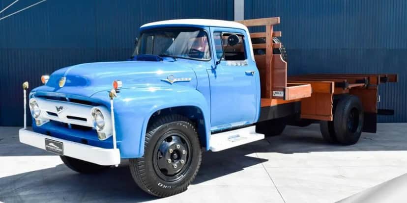 Ford F-600 foi um dos lendários modelos (Foto: Divulgação) Ford F-600 foi um dos lendários modelos (Foto: Divulgação)