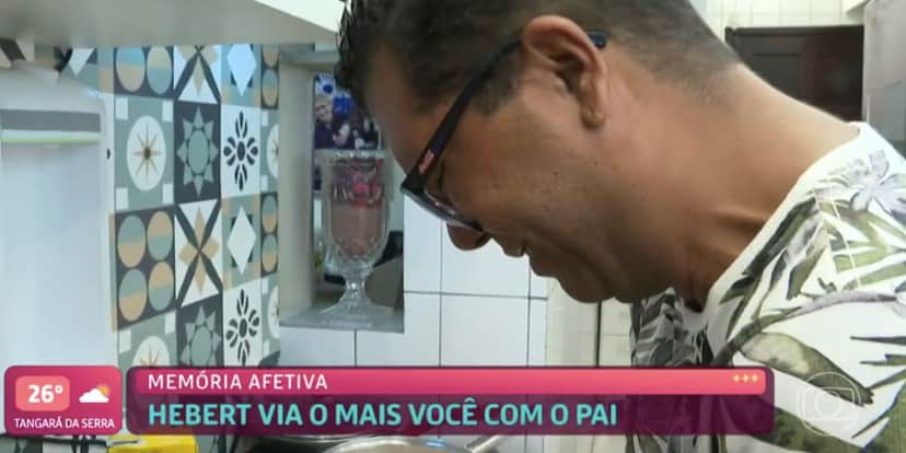 Hebert no Mais Você (Foto: Reprodução / Globo)