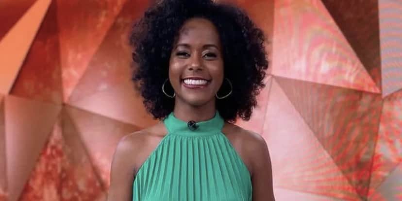 Maju Coutinho no Fantástico (Foto: Reprodução / Globo) Maju Coutinho no Fantástico (Foto: Reprodução / Globo)