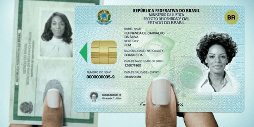 Documento: Novo RG (Foto: Reprodução, G1) Documento: Novo RG (Foto: Reprodução, G1)