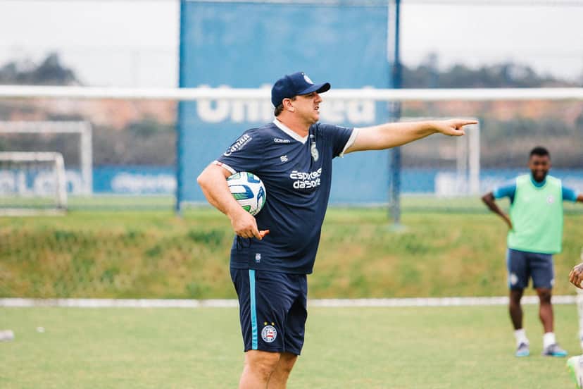 Rogério Ceni no comando do Bahia (Foto: Divulgação) Rogério Ceni no comando do Bahia (Foto: Divulgação)
