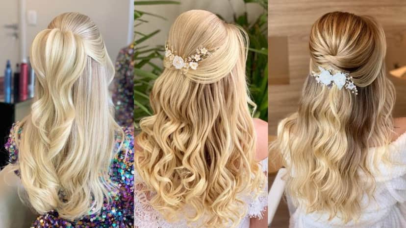 Cabelo semi-preso com ondas (Foto Reprodução/Montagem/Tv Foco/Canva) Cabelo semi-preso com ondas (Foto Reprodução/Montagem/Tv Foco/Canva)
