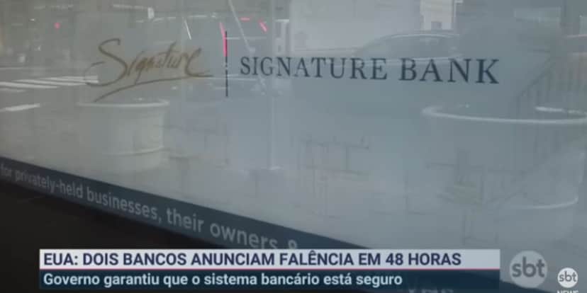Signature Bank (Foto: Reprodução / SBT) Signature Bank (Foto: Reprodução / SBT)