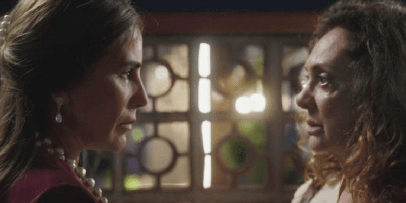 Agatha e Irene em Terra e Paixão (Foto: Reprodução, Globo) Agatha e Irene em Terra e Paixão (Foto: Reprodução, Globo)