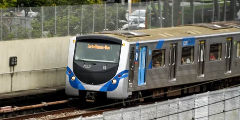 Trem do Metrô de São Paulo (Foto: Reprodução / Edi Sousa / Estadão) Trem do Metrô de São Paulo (Foto: Reprodução / Edi Sousa / Estadão)
