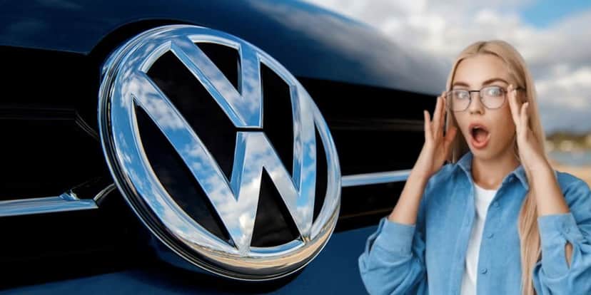 Volkswagen e mulher surpresa (Fotos: Reproduções / montadora / Freepik) Volkswagen e mulher surpresa (Fotos: Reproduções / montadora / Freepik)