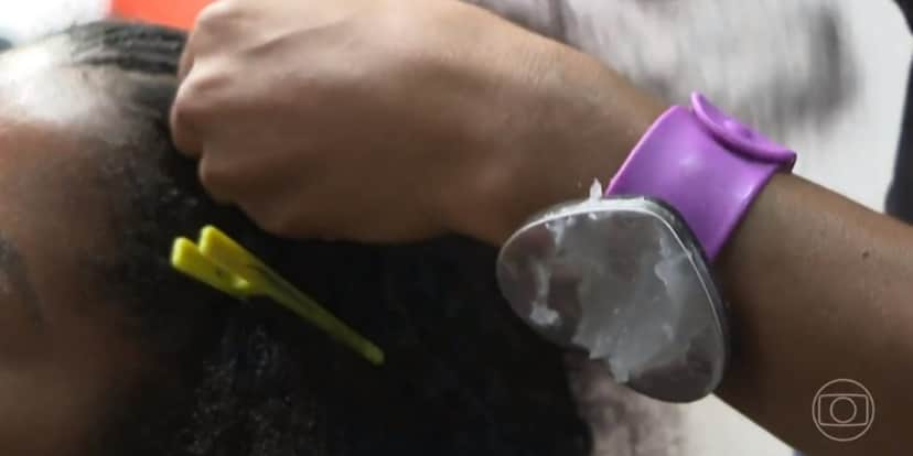 Anvisa proibiu uso de pomada em cabelo (Foto: Reprodução/TV Globo)