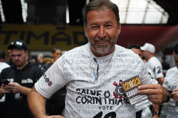 Augusto Melo, Presidente Eleito do Corinthians. Foto: Reprodução/Internet Augusto Melo, Presidente Eleito do Corinthians. Foto: Reprodução/Internet