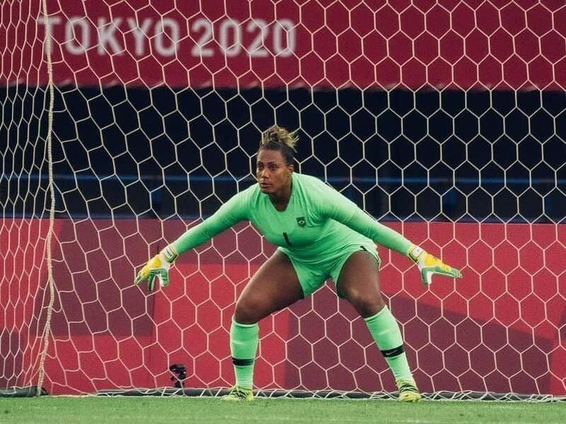 Bárbara jogou pela Seleção Brasileira de Futebol Feminino (Foto: Divulgação) Bárbara jogou pela Seleção Brasileira de Futebol Feminino (Foto: Divulgação)