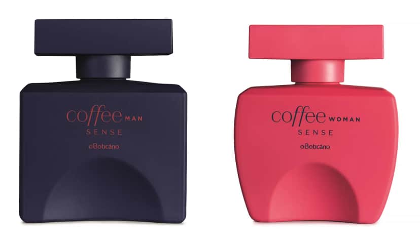 Coffee Sense Woman e Coffee Sense Man são perfumes de O Boticário (Foto: Reprodução/ Internet) Coffee Sense Woman e Coffee Sense Man são perfumes de O Boticário (Foto: Reprodução/ Internet)