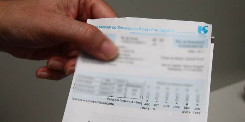 A conta de água é uma que se encaixa na Lei do Superendividamento (Reprodução: Internet) A conta de água é uma que se encaixa na Lei do Superendividamento (Reprodução: Internet)