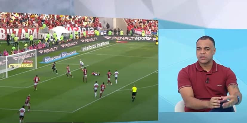 Denílson comentou sobre a possível saída de Calleri do São Paulo (Reprodução: Band) Denílson comentou sobre a possível saída de Calleri do São Paulo (Reprodução: Band)